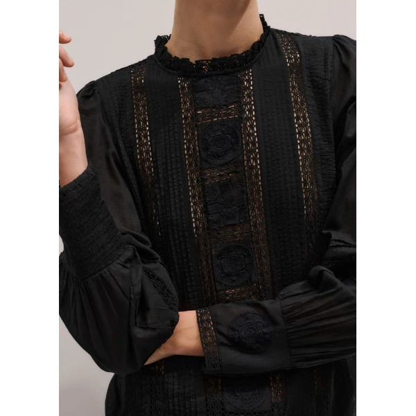 Me and Em Embroidered Detail Top
Supersoft Voile Top, view 5