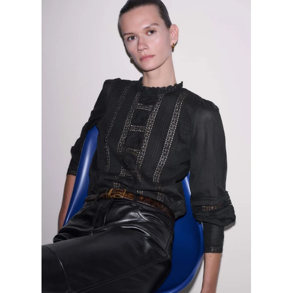 Me and Em Embroidered Detail Top
Supersoft Voile Top, view 6