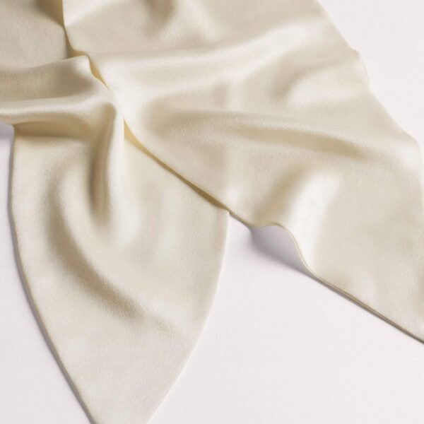 Silk Satin – luxury British Ivory in Me and Em exclusively at Coveti