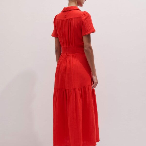 Me + Em Fit + Flare Maxi Dress