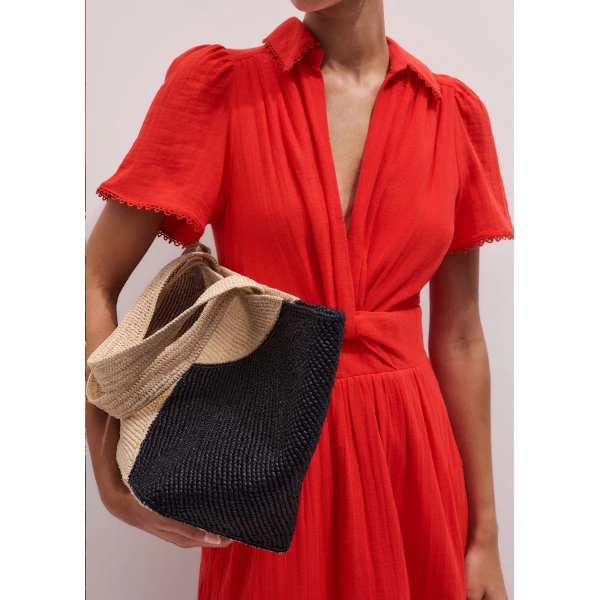 Me and Em Fit + Flare Maxi Dress
Cotton Cheesecloth Dress, view 4