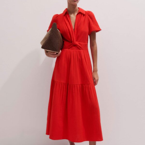 Me and Em Fit + Flare Maxi Dress