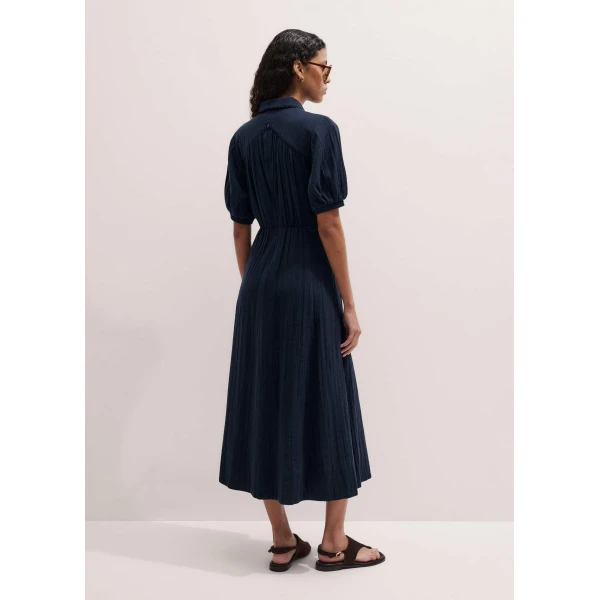Me and Em Fit + Flare Midi Dress
Cotton Cheesecloth Dress, view 4