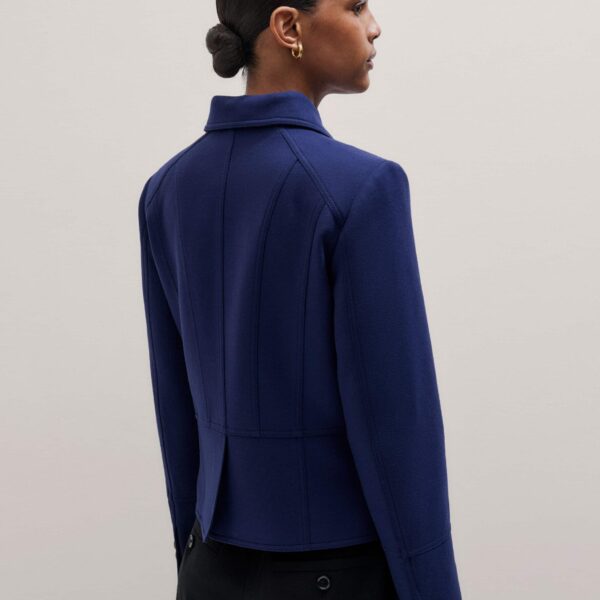 Italian Wool – luxury British Blue in Me and Em exclusively at Coveti