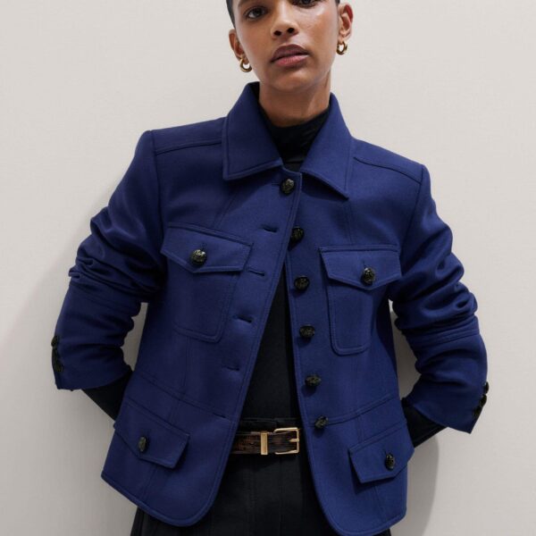 Me + Em Fitted Military Jacket