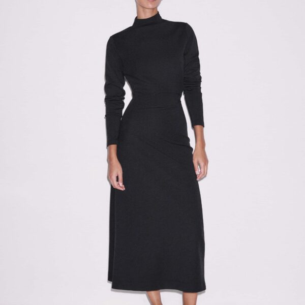Compact Jersey – luxury British Brown in Me and Em exclusively at Coveti