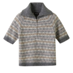 Me and Em Half Zip Knit Tee