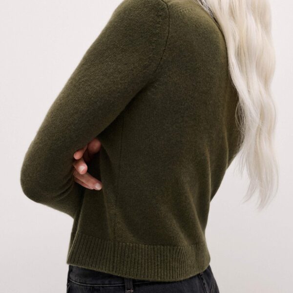 Cashmere – luxury British Green in Me and Em exclusively at Coveti