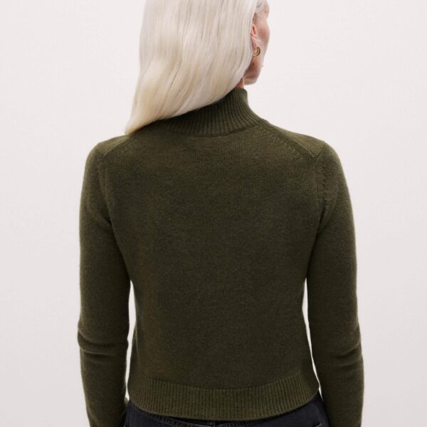 Me + Em High Neck Crop Sweater