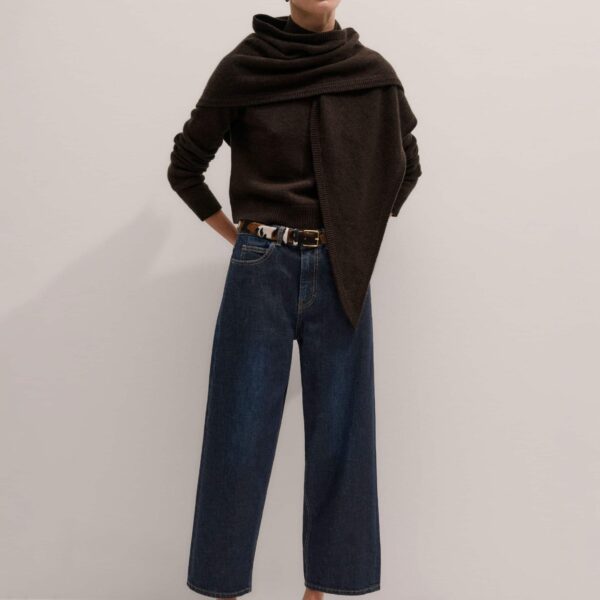 Me and Em High Neck Crop Sweater