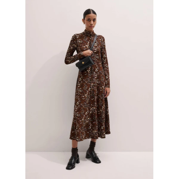 Me and Em High Neck Maxi Dress
Printed Jersey Dress, view 2