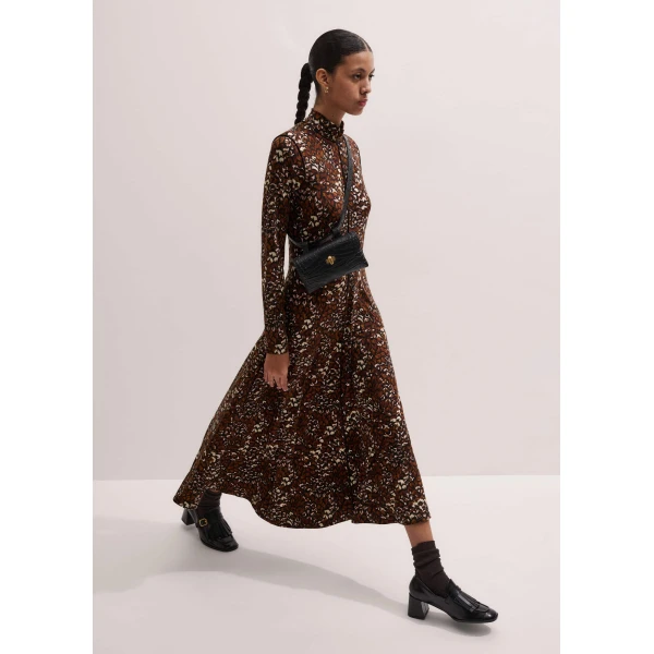 Me and Em High Neck Maxi Dress
Printed Jersey Dress, view 5