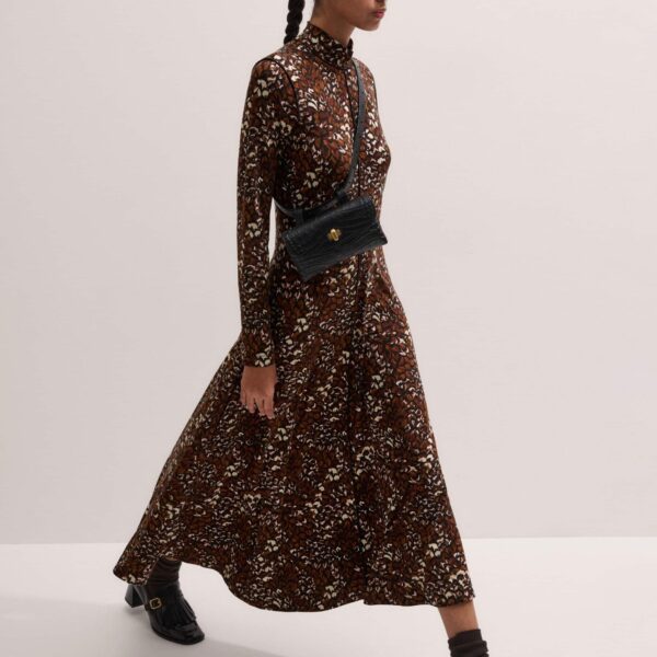 Me and Em High Neck Maxi Dress