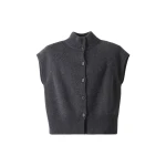 Me and Em High Neck Relaxed Vest