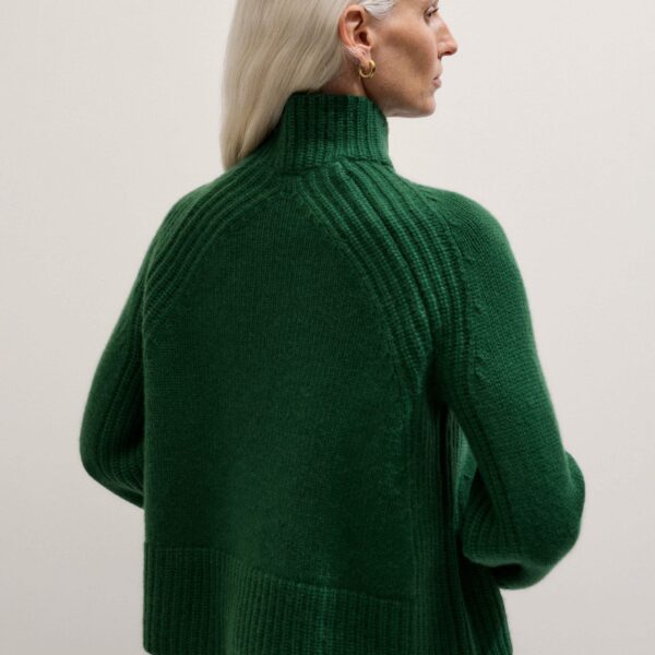 Cashmere – luxury British Green in Me and Em exclusively at Coveti
