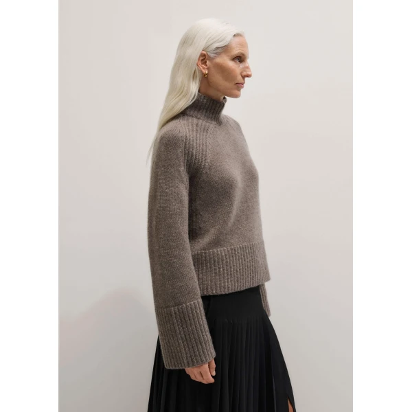 Me and Em High Neck Sweater
Cashmere Knit, view 2