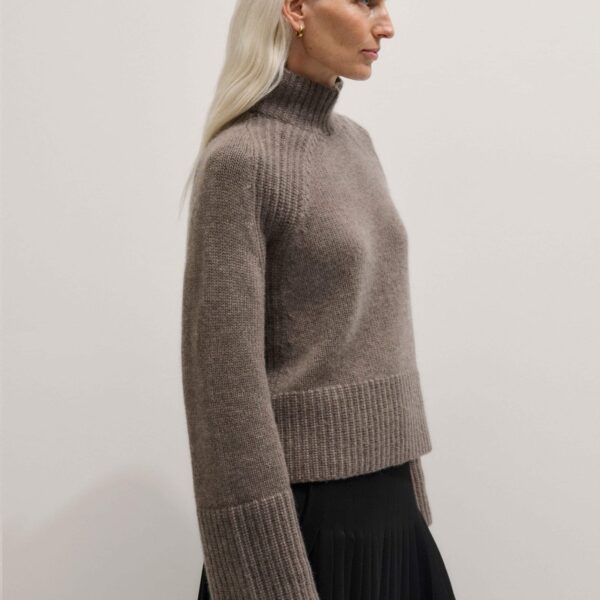 Cashmere – luxury British Brown in Me and Em exclusively at Coveti