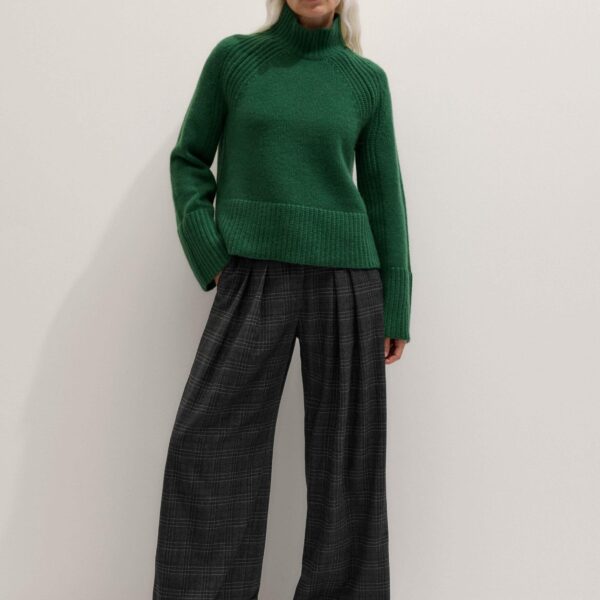 Cashmere – luxury British Green in Me and Em exclusively at Coveti