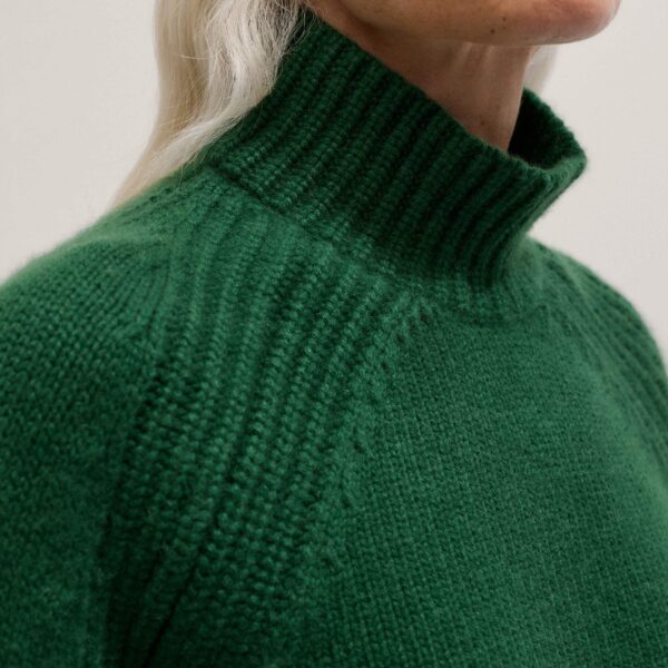 Cashmere – luxury British Green in Me and Em exclusively at Coveti
