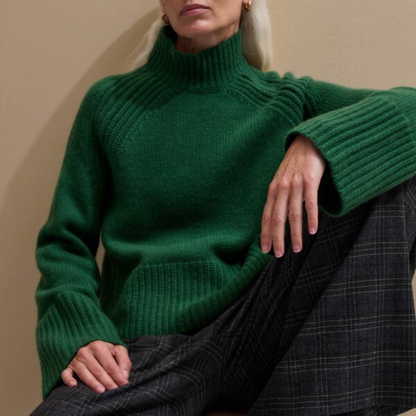 Me + Em High Neck Sweater