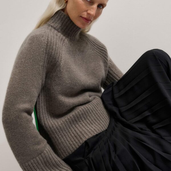 Me + Em High Neck Sweater