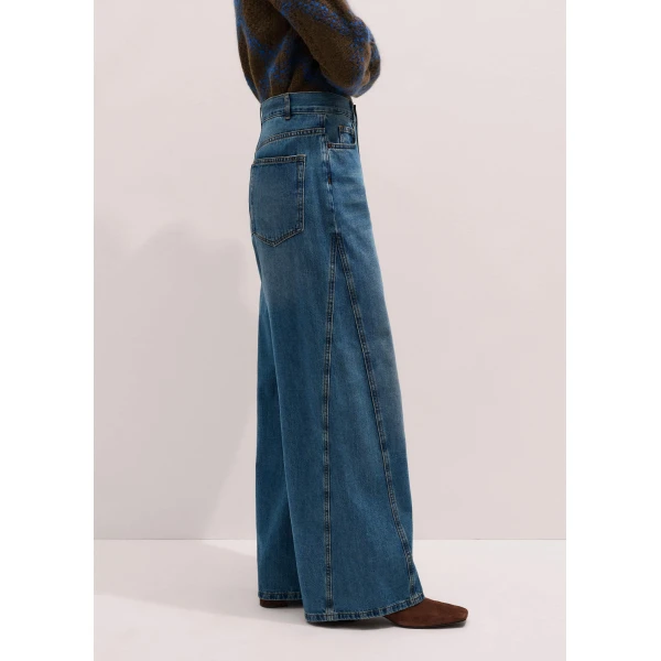 Me and Em Insert Straight Jean
Midweight Denim, view 3