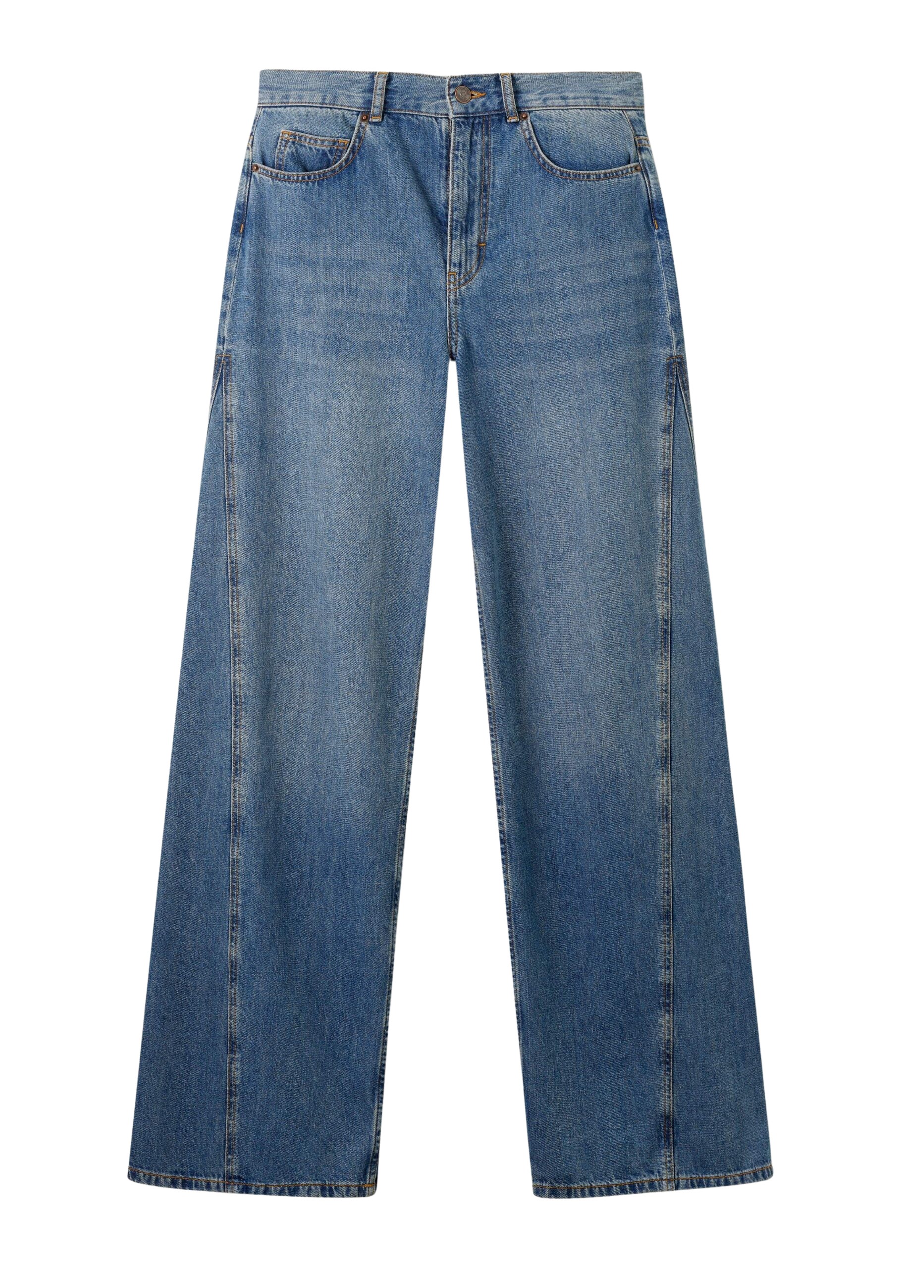 Me and Em Insert Straight Jean
Midweight Denim