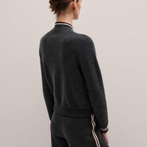 Merino + Cashmere – luxury British Brown in Me and Em exclusively at Coveti
