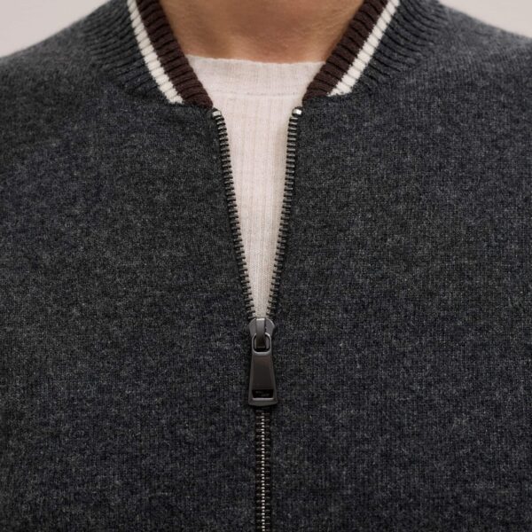 Merino + Cashmere – luxury British Brown in Me and Em exclusively at Coveti