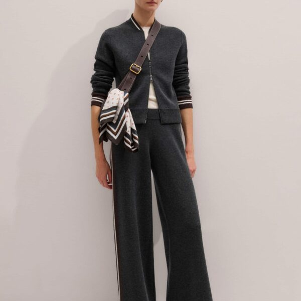 Me + Em Knit Wide-Leg Pant