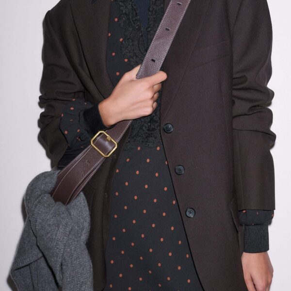 Fluid Crepe – luxury British Black in Me and Em exclusively at Coveti