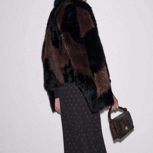 Fluid Crepe – luxury British Black in Me and Em exclusively at Coveti