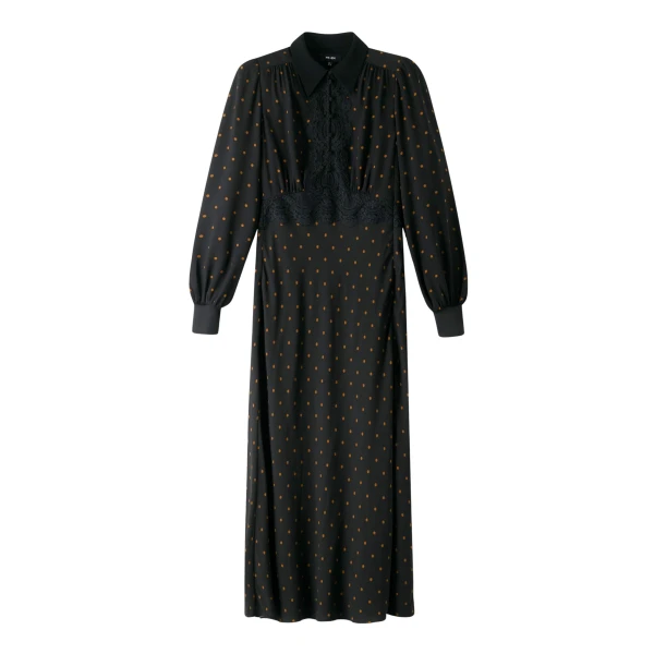Me and Em Lace Trim Maxi Dress