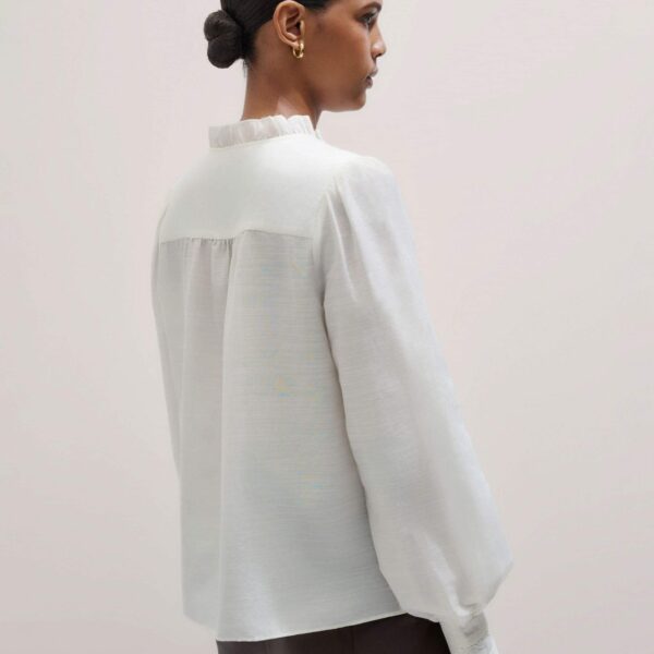 Cotton + Silk – luxury British Ivory in Me and Em exclusively at Coveti