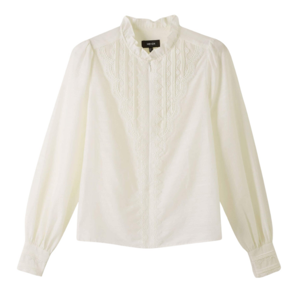 Me and Em Lace Trim Top