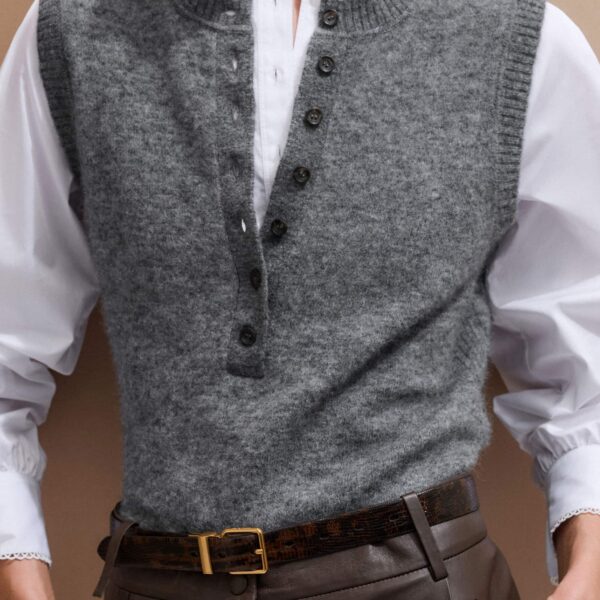 Poplin Mixed Media – luxury British White in Me and Em exclusively at Coveti