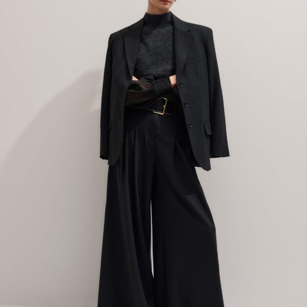 Organza Mixed Media – luxury British Black in Me and Em exclusively at Coveti