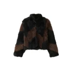 Me and Em Luxe Patchwork Coat