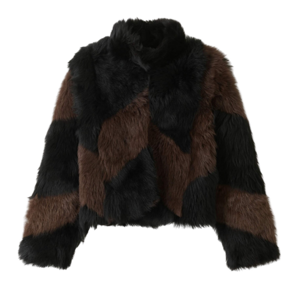 Me and Em Luxe Patchwork Coat