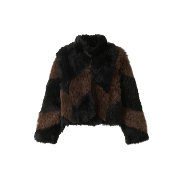Me and Em Luxe Patchwork Coat