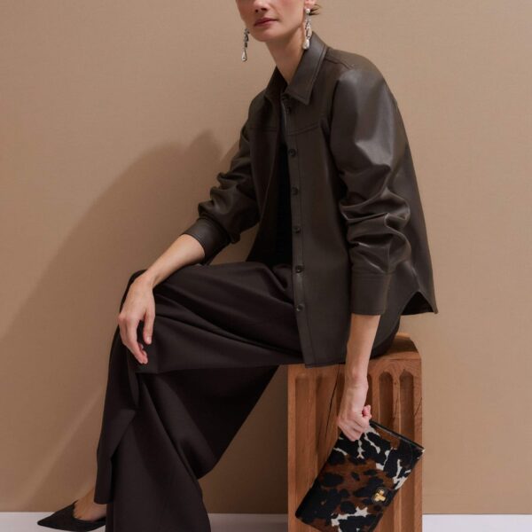 Soft Leather – luxury British Brown in Me and Em exclusively at Coveti
