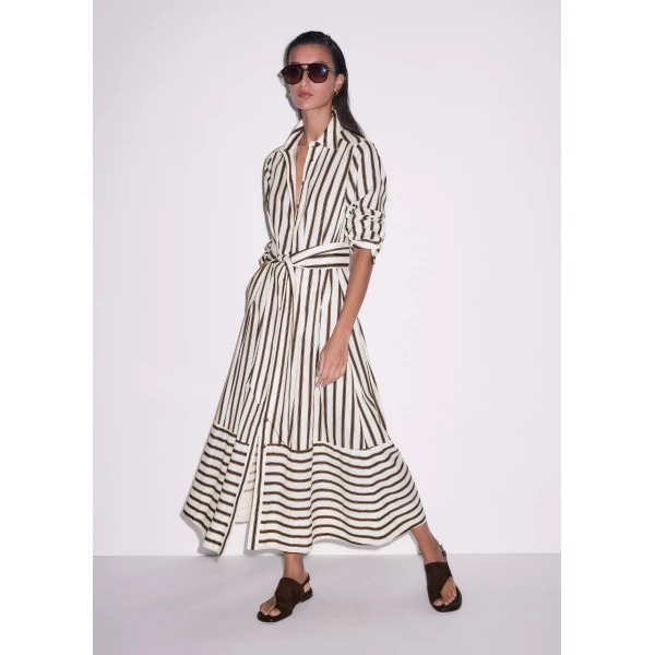 Me and Em Maxi Dress + Belt
Crease-Less Linen, view 7