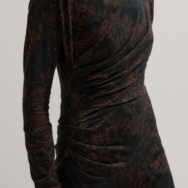 Brushed Jersey – luxury British Brown in Me and Em exclusively at Coveti