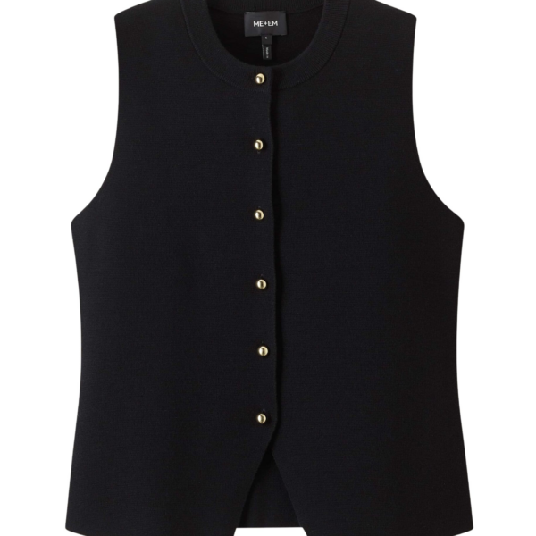Me and Em Milano Knit Waistcoat