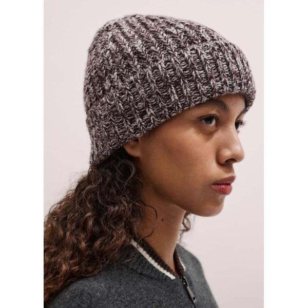 Me and Em Mouliné Beanie
Merino + Cashmere, view 2