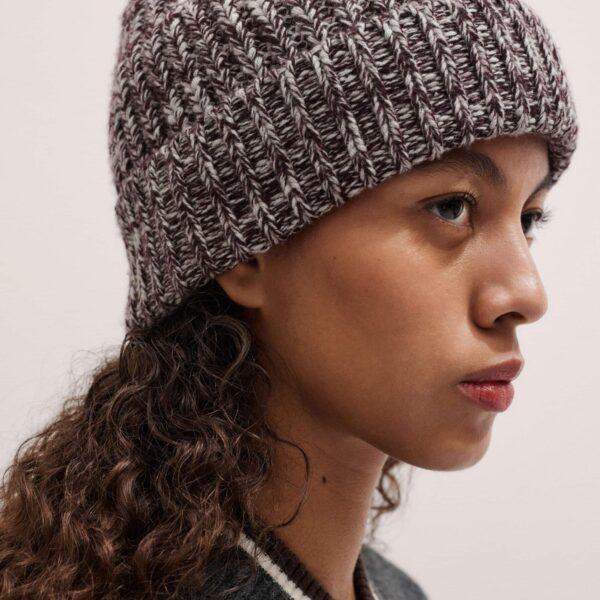 Merino + Cashmere – luxury British Brown in Me and Em exclusively at Coveti