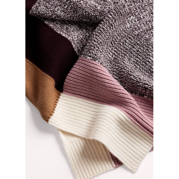 Me and Em Mouliné Scarf
Merino + Cashmere, view 4