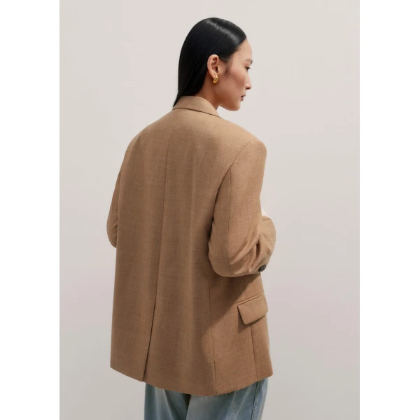 Me and Em Oversized Blazer
Italian Wool Jacket, view 3