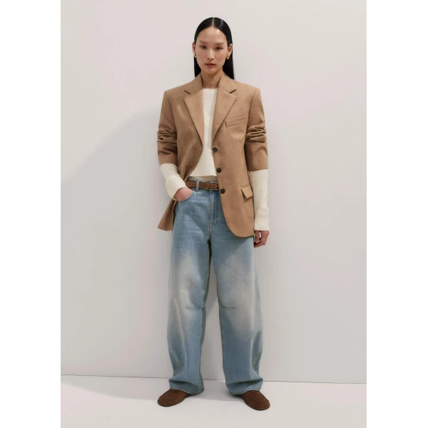 Me and Em Oversized Blazer
Italian Wool Jacket, view 4