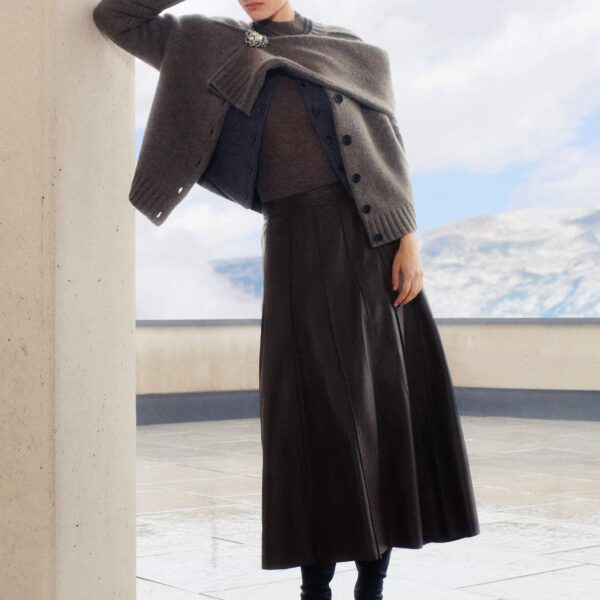 Soft Leather – luxury British Brown in Me and Em exclusively at Coveti